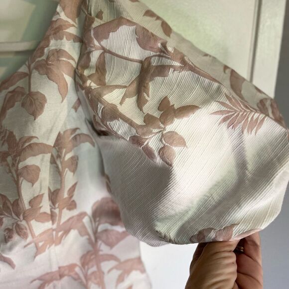 Ted Baker London Riverr Wide Neck Cropped Puff Sleeves Top.Size 6 =XXL - Picture 10 of 16